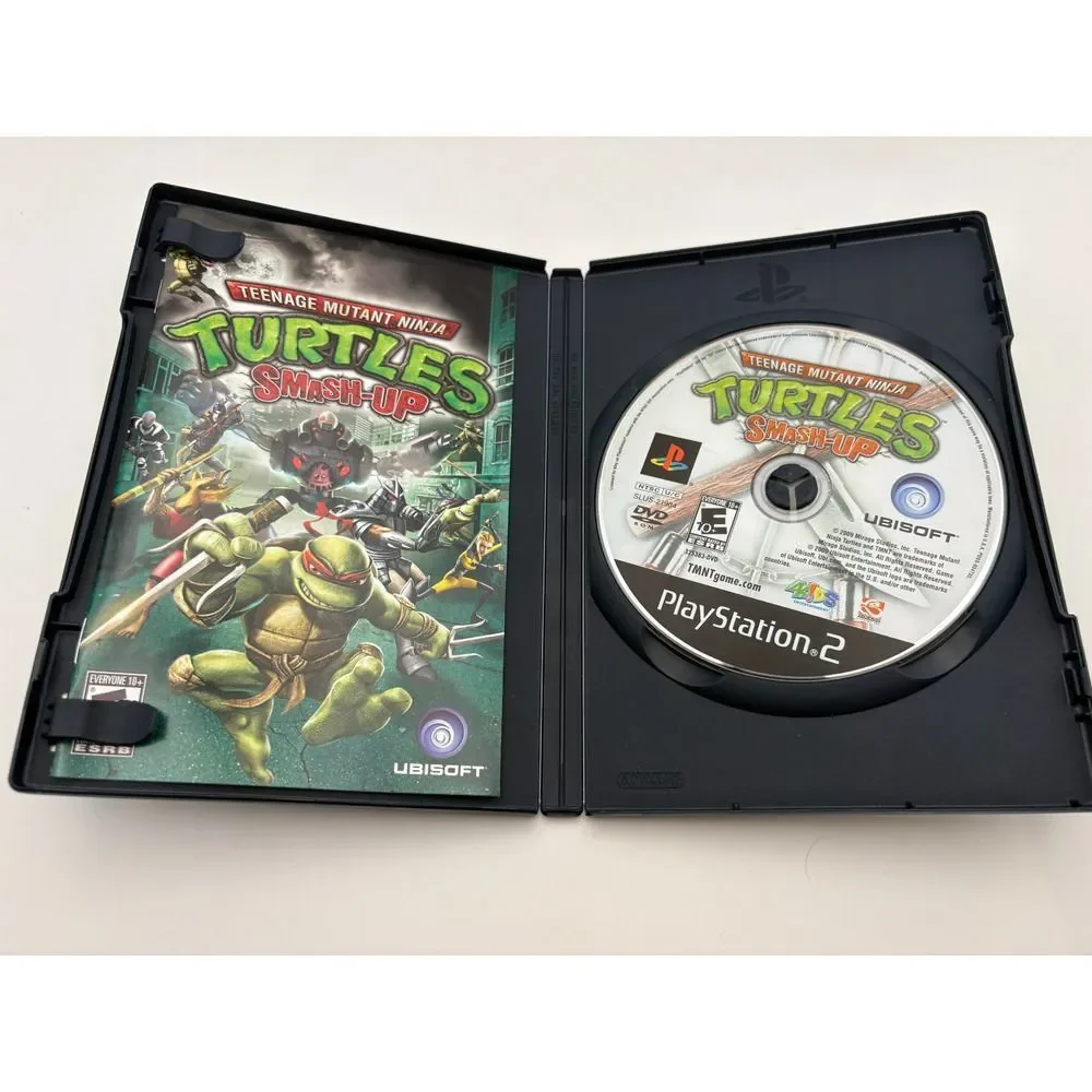 Teenage Mutant Ninja Turtles Smash Up PS2 Sony PlayStation 2 CIB - Tested